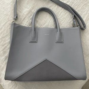Pixie Mood Greta Work Tote Lavender Vegan Leather